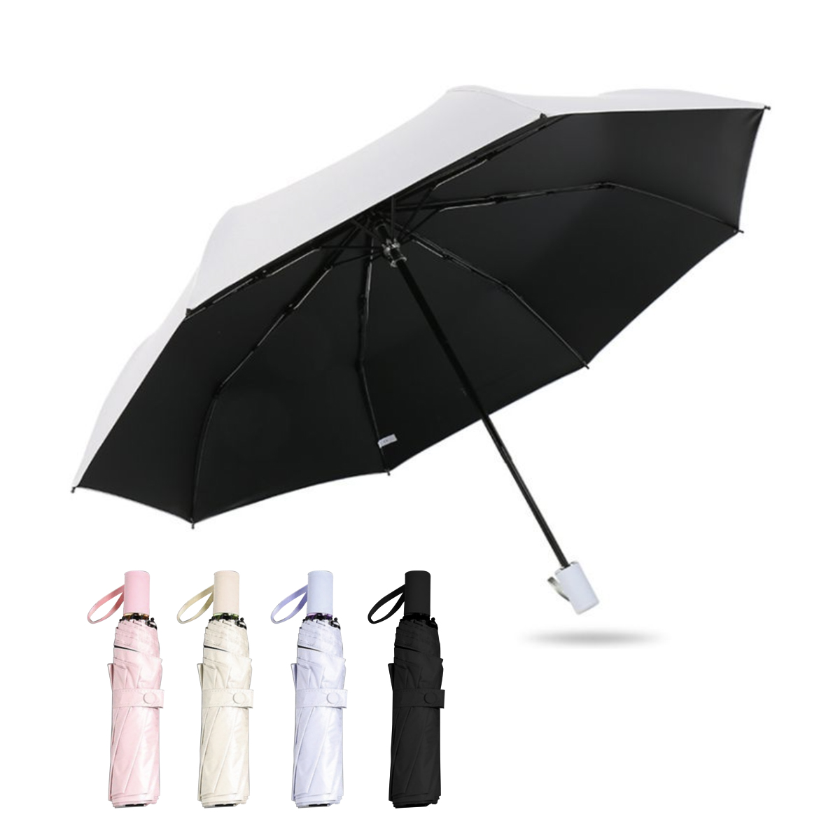 Sleek 3 Fold Umbrella